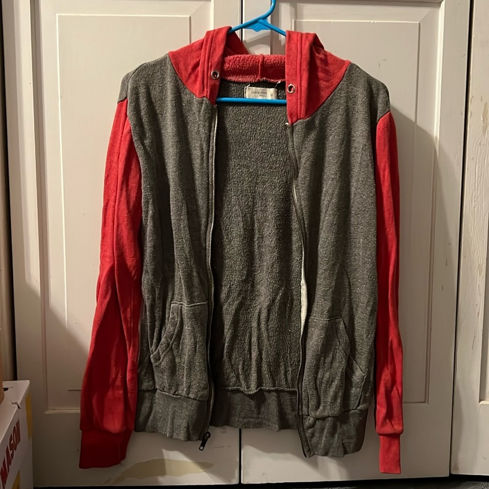 Zip up sweatshirt